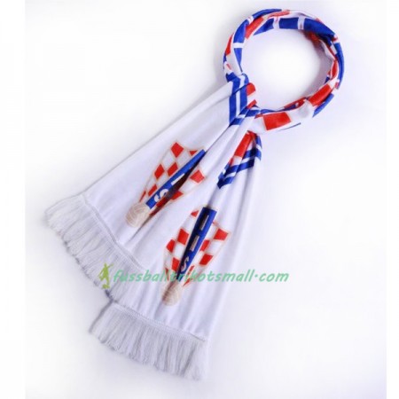 Kroatien WM 2018 Schal Weiß